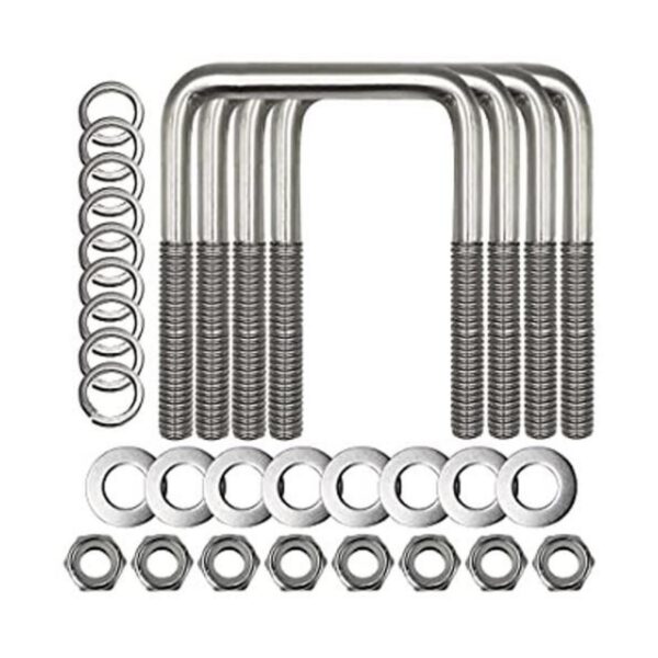 Tornillos cuadrados en U pernos cuadrados de acero_1