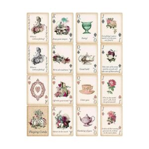 Alice Cartas de póquer para fiestas temáticas regalo de_1
