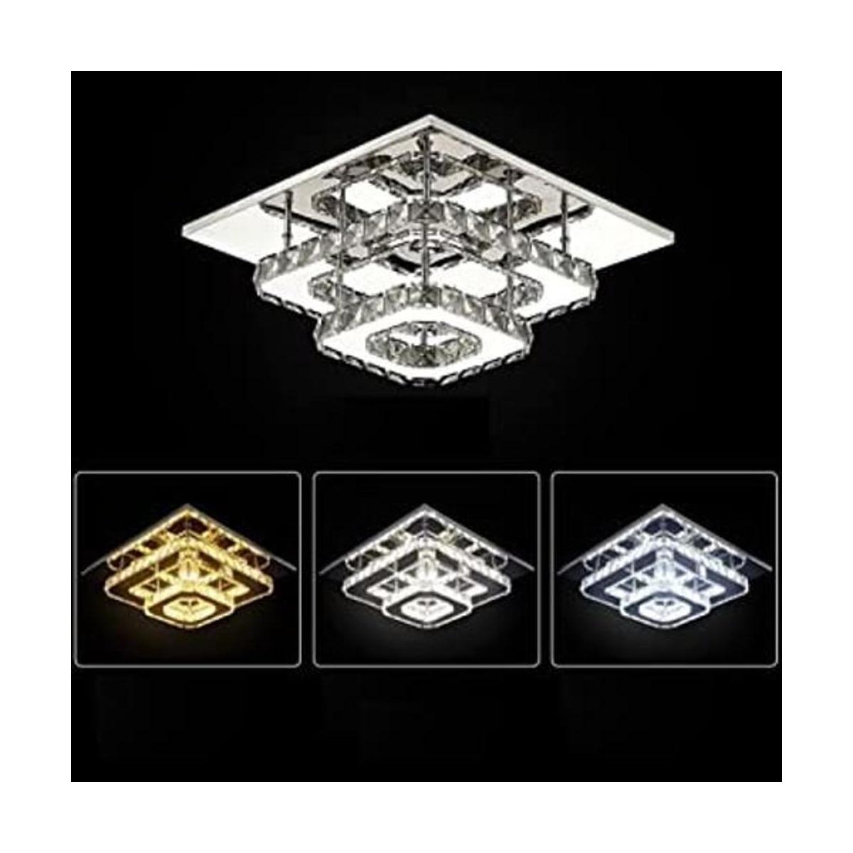 Lámpara de techo LED de cristal lámpara de cristal de