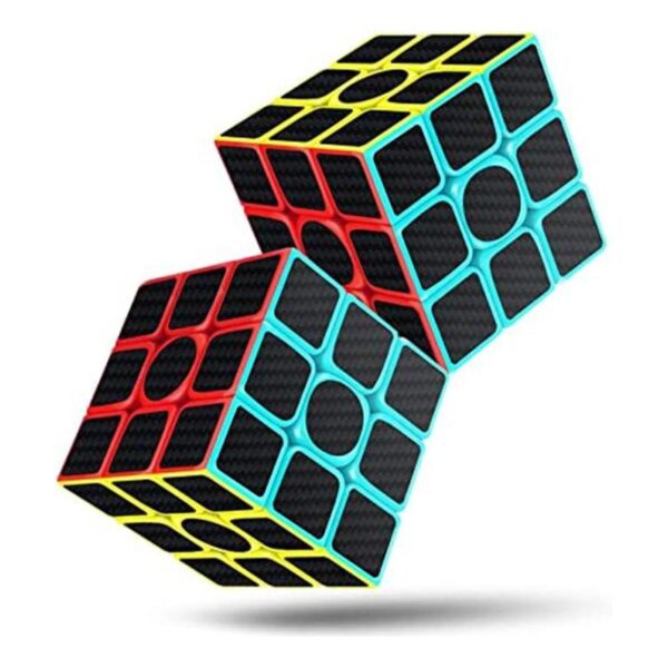 Speed Cube Adhesivo mágico de fibra de carbono de 3 x 3 x_1