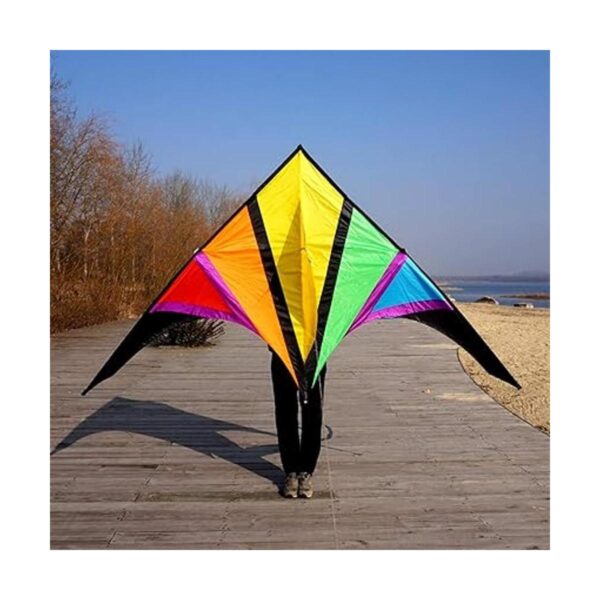besra 110 inch arco iris Delta Cometa con Windsock 10 m_4
