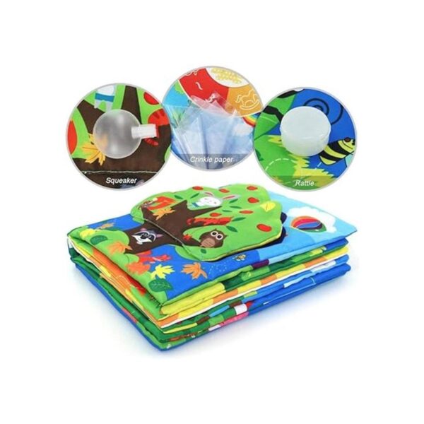 teytoy Libro suave para bebés libros de bebé de 6 a 12_3