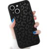 tharlet Funda compatible con iPhone 14 de leopardo con_1