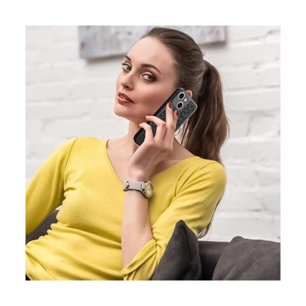 tharlet Funda compatible con iPhone 14 de leopardo con_5