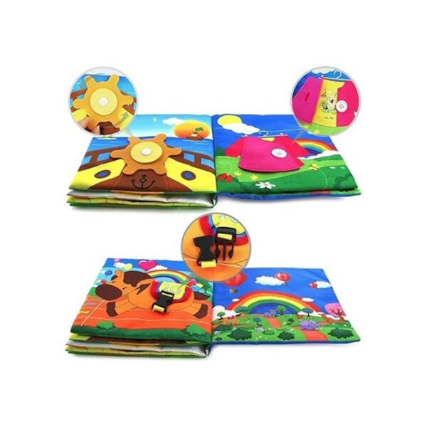 teytoy Libro suave para bebés libros de bebé de 6 a 12_4