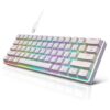 Targeal Teclado mecánico para juegos 60 61 teclas_1
