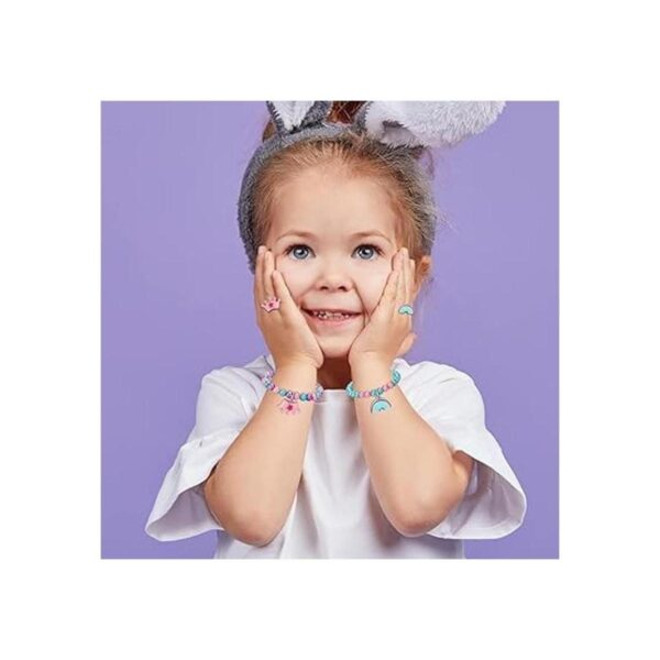 Juego de anillos de pulsera de unicornio Pulsera de_5