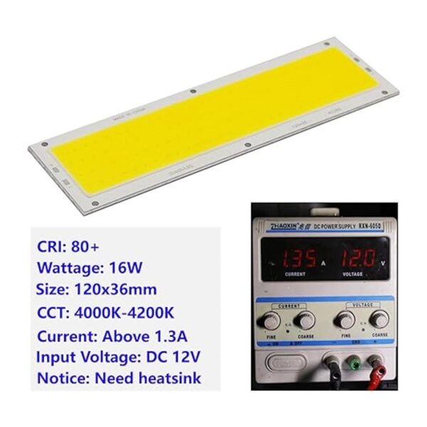 Symbuth Paquete de 5 módulos de lámpara LED COB chip LED_2