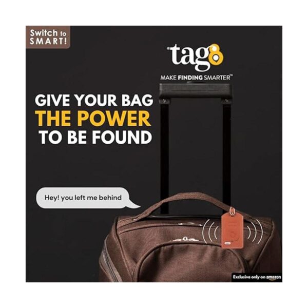tag8 Dolphin Smart Bag Tracker piel auténtica_2