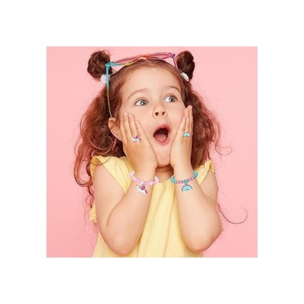 Juego de anillos de pulsera de unicornio Pulsera de_4