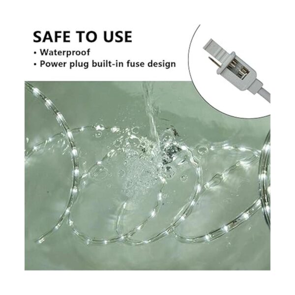 Cuerda de luces LED de 110 V para exteriores impermeable_2
