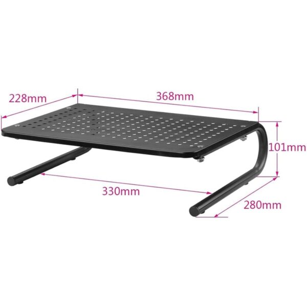 Suptek Elevador de soporte para monitor para computadora_4