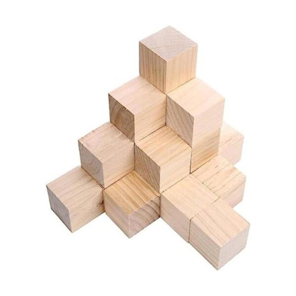Supla 20 cubos de madera de 2 pulgadas bloques de madera_1