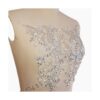 Apliques de flores con cuentas hechas a mano brillantes_2