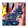 succi shan Parches de cristal brillante hechos a mano puro