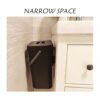 StoneSpace Cubo de basura para debajo del fregadero cubo
