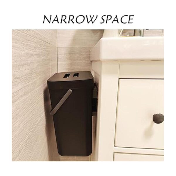 StoneSpace Cubo de basura para debajo del fregadero cubo