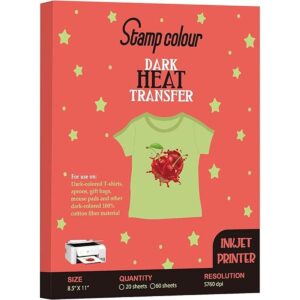 Papel de transferencia de calor de hierro de color para