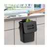 StoneSpace Cubo de basura para debajo del fregadero cubo