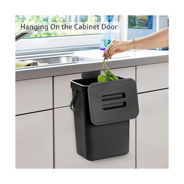 StoneSpace Cubo de basura para debajo del fregadero cubo