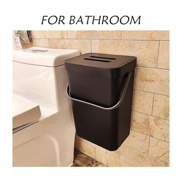 StoneSpace Cubo de basura para debajo del fregadero cubo