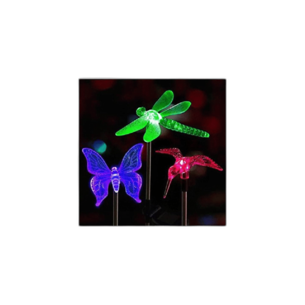 Solpex Luces solares de estaca de jardín paquete de 3_1