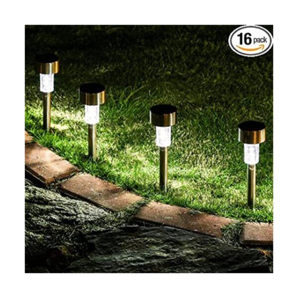 Solpex Paquete de 16 luces solares para exteriores_1