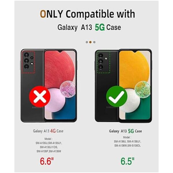 Funda para Samsung Galaxy A13 5G protección suave de_2
