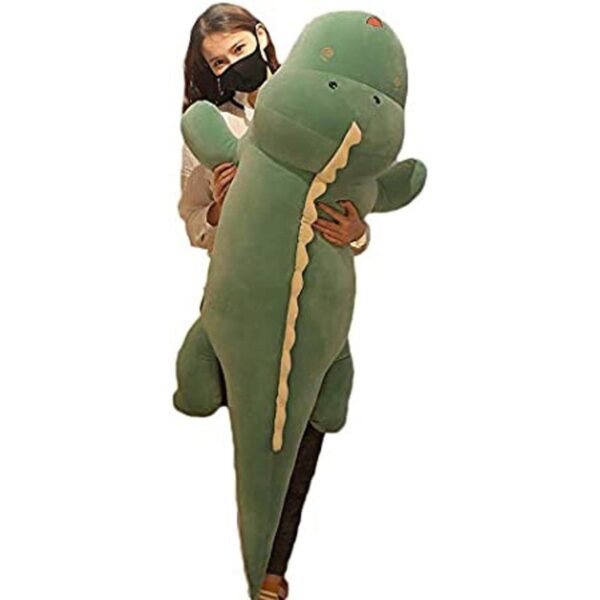 Sofipal Almohada de peluche de dinosaurio suave grande_1