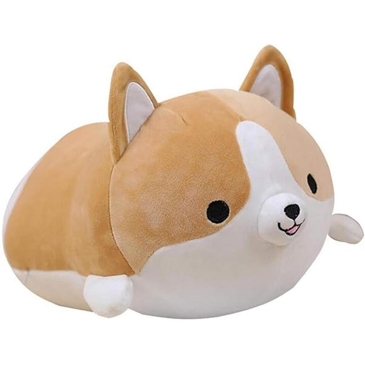 sofipal Cojín de peluche de perro Corgi con diseño de