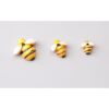 Sowaka 20 piezas de mini adornos de abeja de resina_2