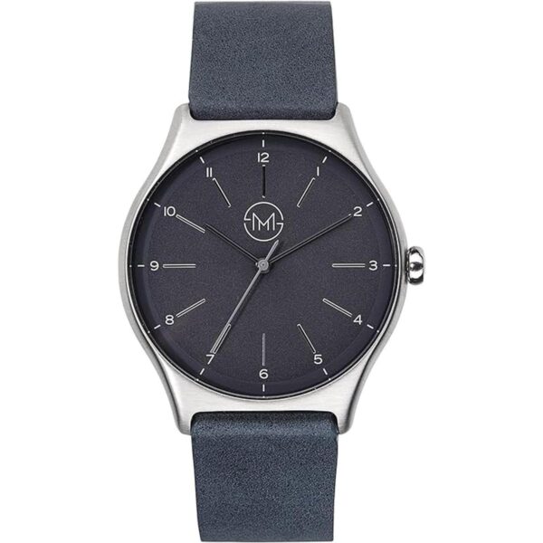 slim made one 05 Reloj unisex extra delgado en platanegro