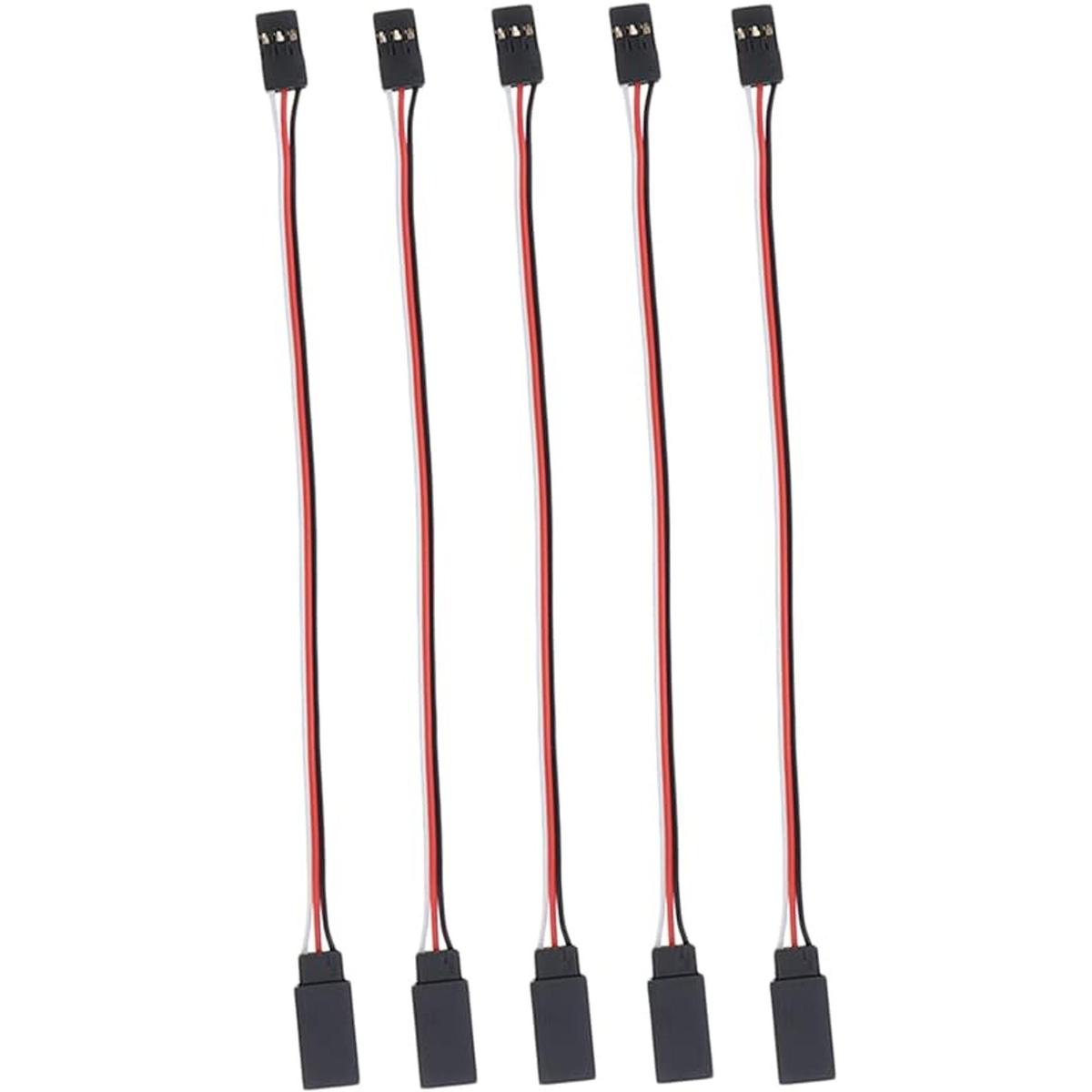 skrnrhrery Cable de extensión servo conector de cable