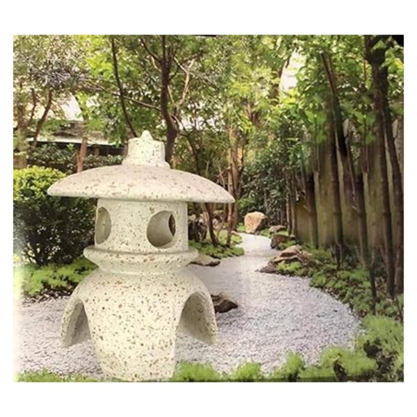 sleeri Estatua de resina en miniatura Zen para acuario