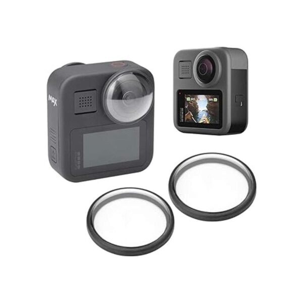 4 paquetes compatibles con lentes de protección Gopro Max._4