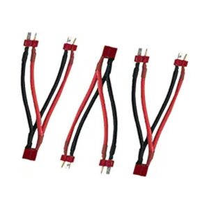 skrnrhrery Conector paralelo de enchufe en T con cable de