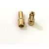 skrnrhrery Conector de bala de plátano macho hembra
