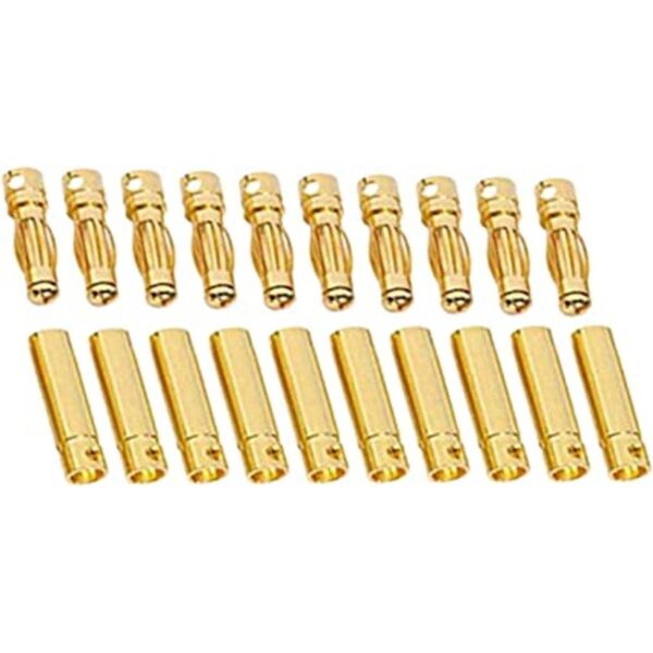 skrnrhrery Conector de bala de plátano macho hembra