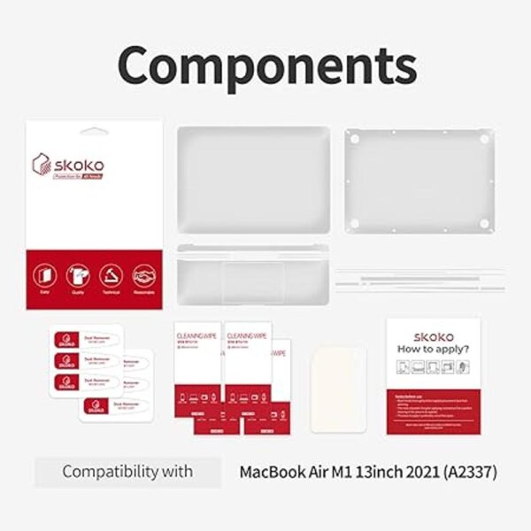 skoko 4 en 1 Protector de cuerpo completo compatible con_2