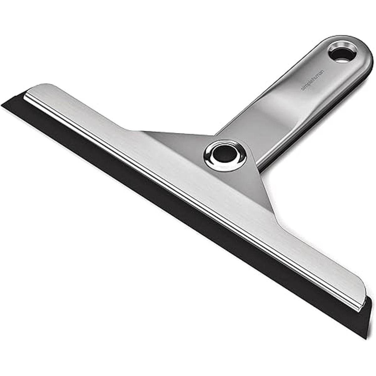 simplehuman Escobilla de goma plegable acero inoxidable