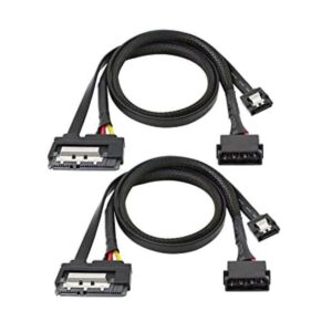 Cable de datos SATA 6G cable de extensión 2 en 1 LP4 IDE_1