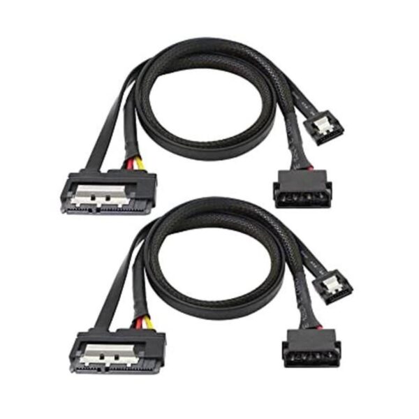 Cable de datos SATA 6G cable de extensión 2 en 1 LP4 IDE_1