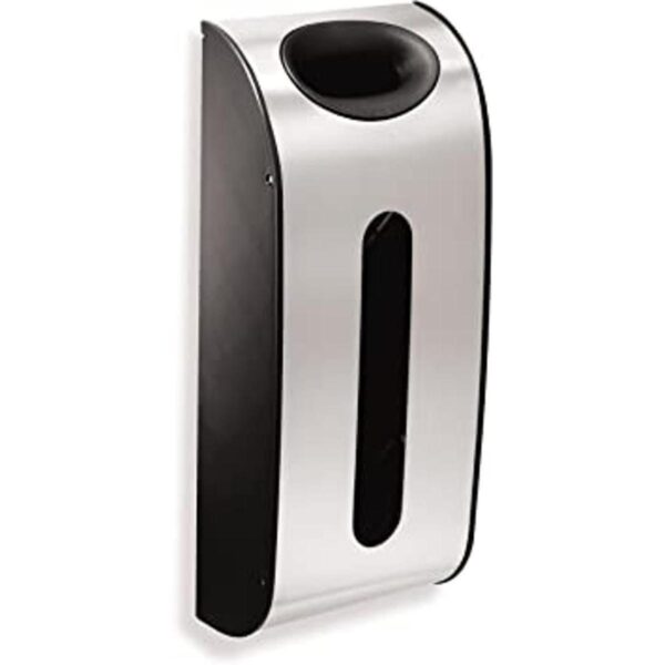 Simplehuman Dispensador de bolsas de comestibles acero_1