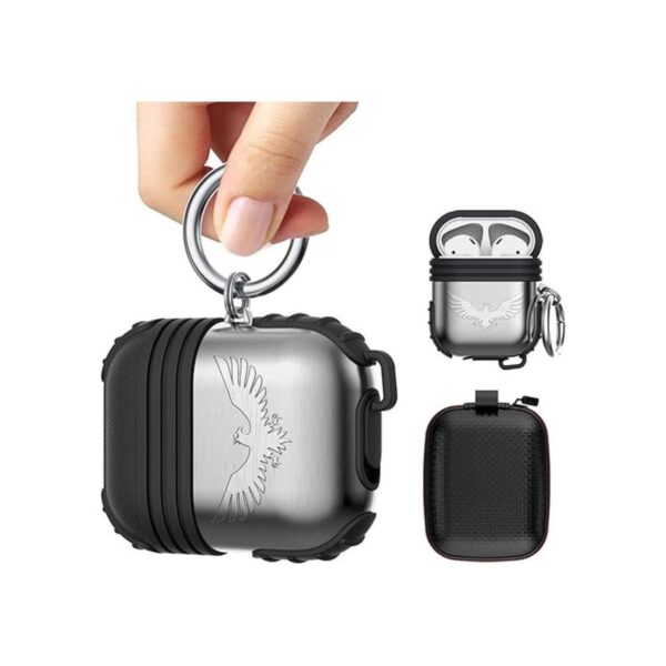 Funda de silicona compatible con AirPods LLC