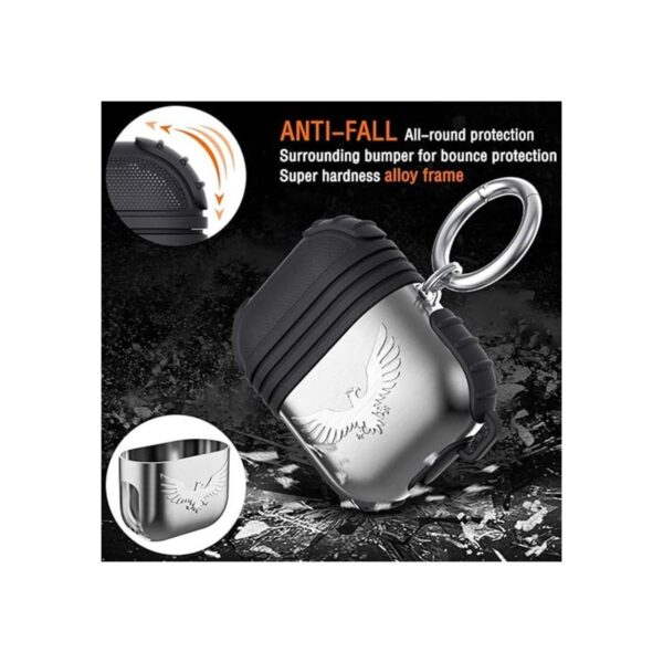 Funda de silicona compatible con AirPods LLC