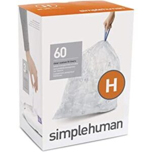 Simplehuman Custom Fit Liners Transparente_1
