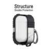Funda de silicona compatible con AirPods LLC