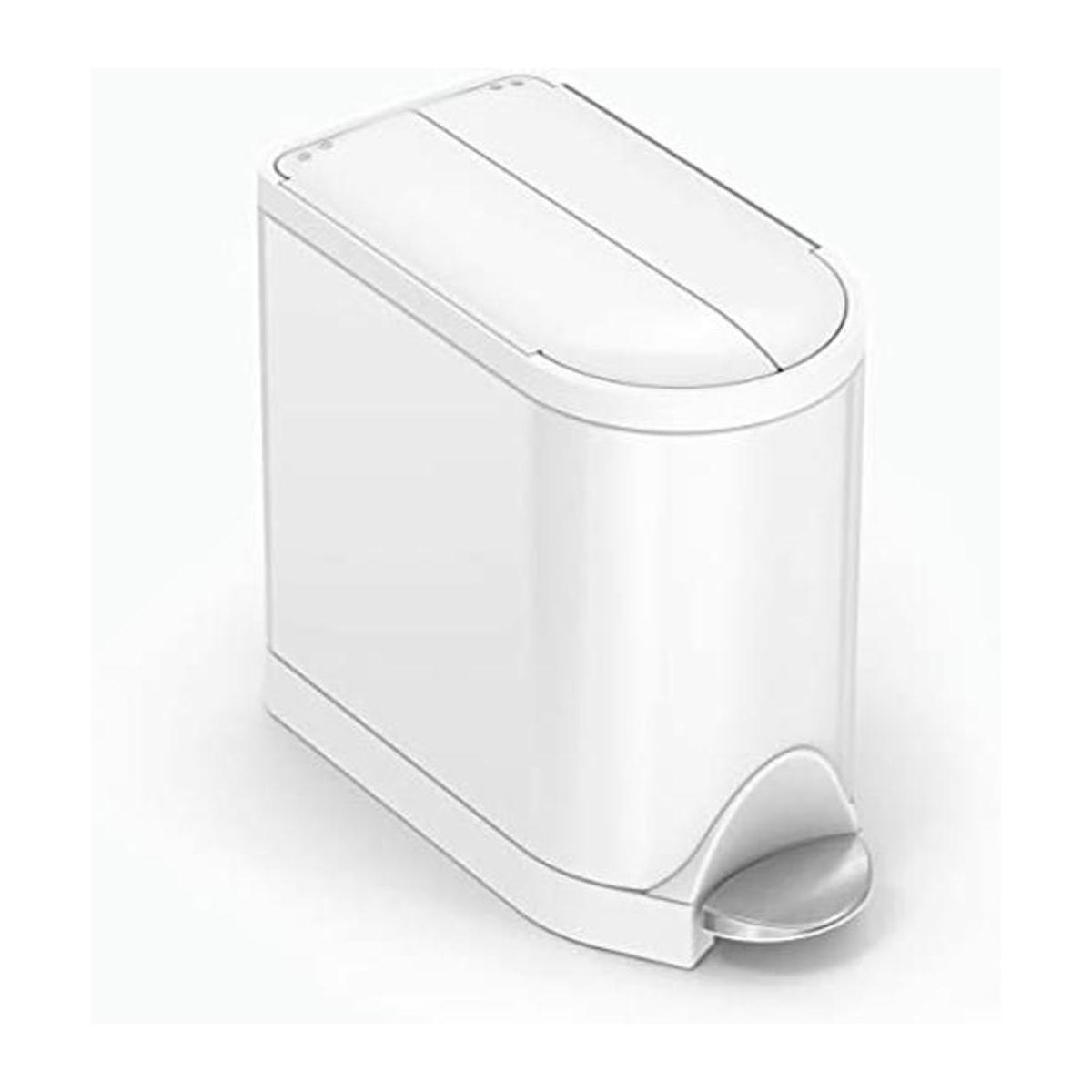 SimpleHuman Cesto de basura con pedal abertura estilo