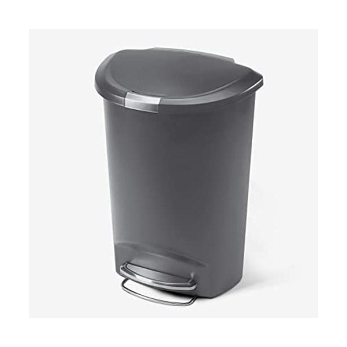 Lata de basura de 1690.7 fl oz y 13 galones semirrígida