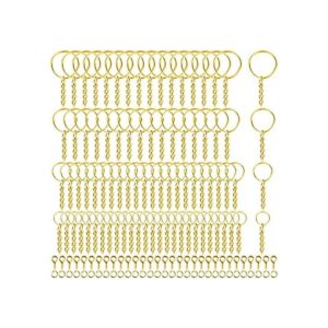 Shynek Llavero con cadena 360 anillos de oro con anillos